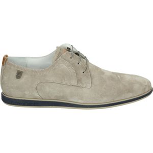 Floris van Bommel PRESLI 02.28 - CasualHeren sneakersHeren veterschoenVrije tijdsschoenen - Kleur: Taupe - Maat: 46