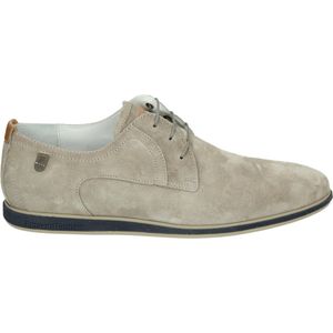 Floris van Bommel - PRESLI 02.28 - Casual Heren Sneakers - Taupe - Suède
