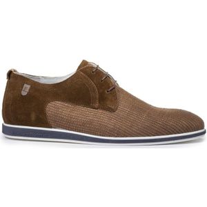 Floris van Bommel - SFM-30220 - Veterschoenen - Cognac - Leer