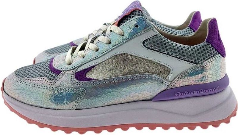 Floris van Bommel - SFW-10099 - Sneakers - Kleurcombinatie - Leer