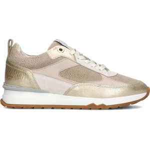 Floris van Bommel suède sneakers goud