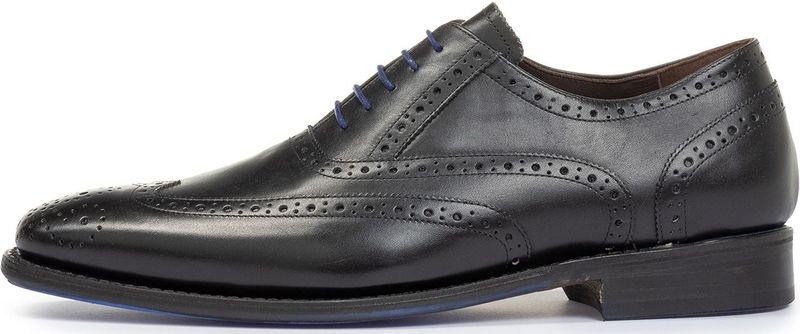 Floris van Bommel - De Loper SFM-30248 - Veterschoen - Zwart - H-wijdte