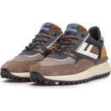 Floris van Bommel NOPPI Lage sneakersHeren sneakersVrije tijdsschoenen Kleur: Bruin