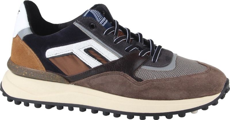 Floris van Bommel NOPPI Lage sneakersHeren sneakersVrije tijdsschoenen Kleur: Bruin