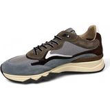 Floris van Bommel - Sfm-10178 - Heren Sneakers - Zwart - Leer