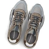 Floris van Bommel - Sfm-10178 - Heren Sneakers - Zwart - Leer