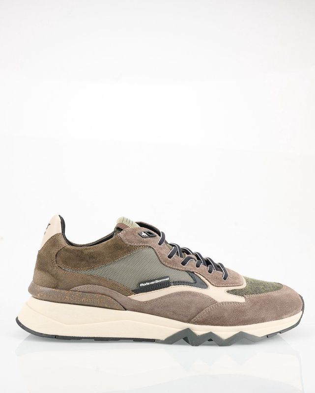 Floris Van Bommel - SFM-10178 Sneakers - Groen - Suède