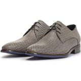 Floris Van Bommel - De Netter 17.03 - Nette Schoenen - Wit/Taupe - Leer