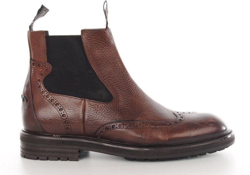 Floris van Bommel - Zeker Veau Brun - Boot - Bruin - Leder - Profielzool