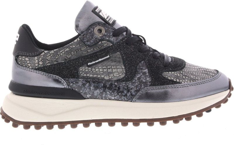 Floris Van Bommel - Noppi Sneakers - Leer - Dames - Zilver