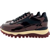 Dames Sneakers Floris Van Bommel Grommi 01 05 Dark Brown Donkerbruin