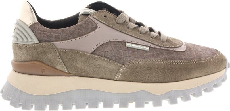 Dames Sneakers Floris Van Bommel Grommi 01 01 Taupe