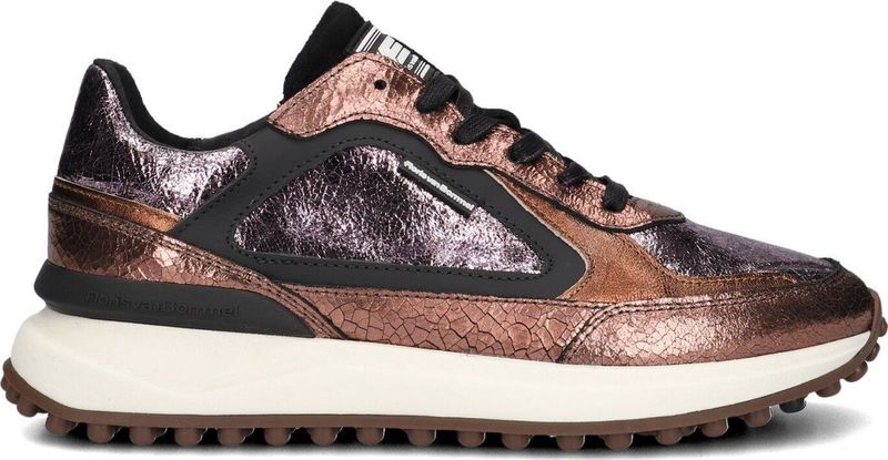 Floris van Bommel - Noppi 35 - Sneakers - Bruin - Color-Blocking