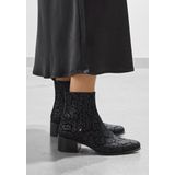 Floris Van Bommel Evi 01 Enkellaarsjes Dames - Zwart