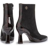 Floris van Bommel - SFW-50076 Saxi - Enkellaars - Zwart - Suède