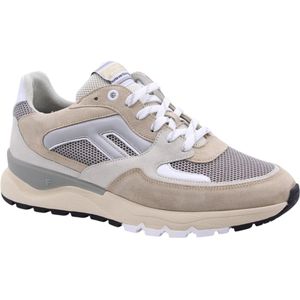 Floris van Bommel, Schoenen, Heren, Veelkleurig, 45 1/3 EU, Leer, Blauwe Lage Top Herensneakers