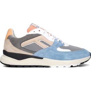 Floris van Bommel - De Treener - Sneakers - Bruin - Mesh en Suède