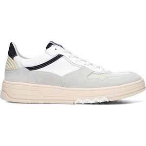 Floris van Bommel - De Okker 32-01 - Sneakers - Lichtgrijs - Leer/Mix van Materialen