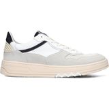 Floris van Bommel - De Okker 32-01 - Sneakers - Lichtgrijs - Leer/Mix van Materialen