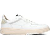 Floris van Bommel - De Okker 32-01 - Sneakers - Lichtgrijs - Leer/Mix van Materialen