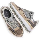 Floris Van Bommel - SFM-10206 - Sneakers - Zilver - Suède