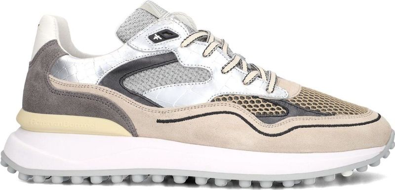 Floris Van Bommel - SFM-10206 - Sneakers - Zilver - Suède