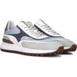 Floris van Bommel Noppi leren Sneakers Lichtblauw