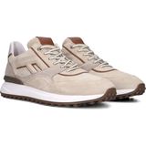 Floris Van Bommel - Noppi 38.08 - Herensneakers - Lichtbruin/Multi - Mix van Materialen