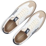 Floris van Bommel - Blauwe Lage Sneakers voor Heren - Leer