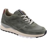 Floris van Bommel, Schoenen, Heren, Groen, 41 1/2 EU, Stijlvolle Sneaker DE Treener 02.01