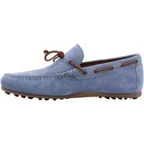 Floris van Bommel - Mocassin Schoen - Blauw - Leer