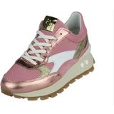 Floris van Bommel - Sfw-10098 - Sneakers - Roze - Leren Binnenkant