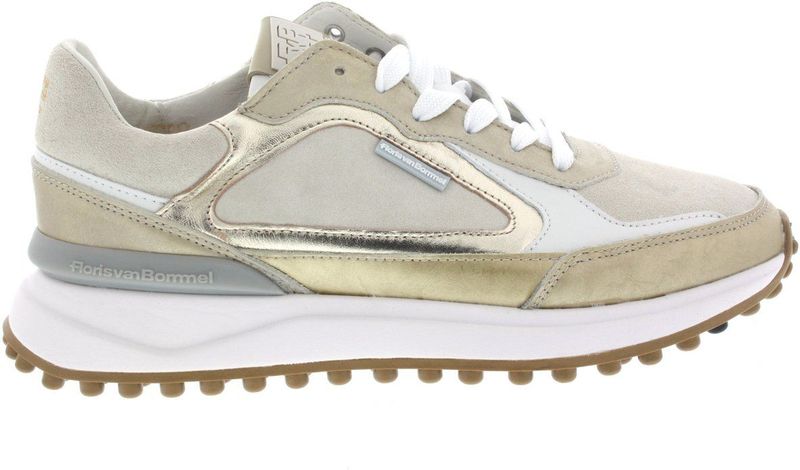 Floris van Bommel - Sfw-10107 - Sneakers - Paars - Leer/Rubber