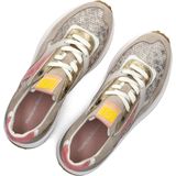 Floris Van Bommel - SFM-10128 - Sneakers - Taupe - Textiel