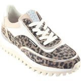 Floris Van Bommel Sfw 10131 Sneakers Leer Dames Taupe