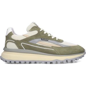 Floris Van Bommel - SFM-10172 DE GRIPPER - Sneakers - Groen - Suède