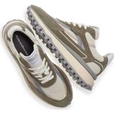 Floris Van Bommel - SFM-10172 DE GRIPPER - Sneakers - Groen - Suède