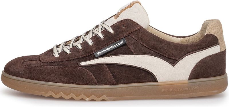 Floris van Bommel - Zaler 01.13 - Herensneakers - Donkerbruin - Suède