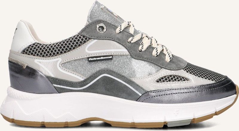 Floris Van Bommel - SFW-10101 - Sneakers - Zilverkleurig - Leer