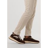 Floris van Bommel - Noppi SFM-10139 - Lage Sneaker - Donkerbruin - G+ Wijdte