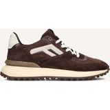 Floris van Bommel - Noppi SFM-10139 - Lage Sneaker - Donkerbruin - G+ Wijdte