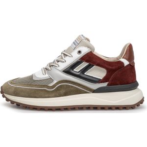 Floris van Bommel - Noppi SFM-10139 - Lage Sneaker - Groen
