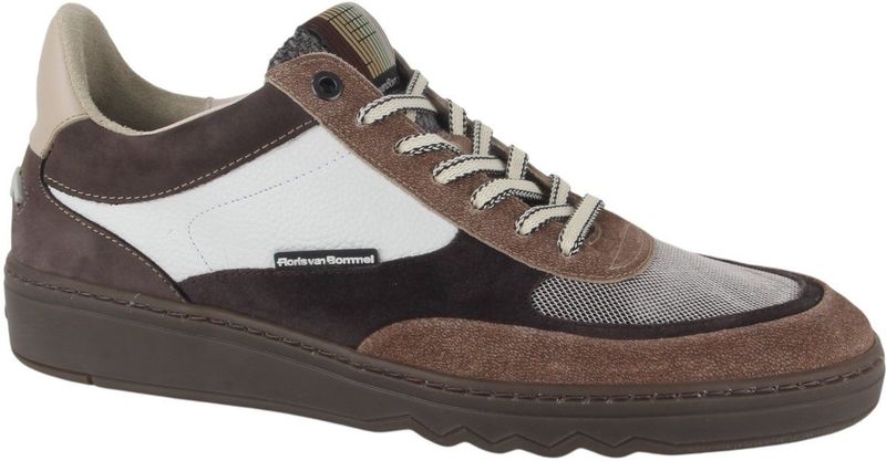 Floris van Bommel - De Kupster SFM-10143 - Lage Sneaker - Taupe - G Wijdte