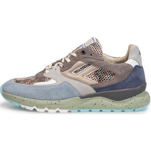 Floris van Bommel - De Treener SFM-10154 - Lage Sneaker - Lichtblauw