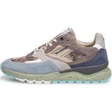 Floris van Bommel - De Treener SFM-10154 - Lage Sneaker - Lichtblauw