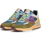 Floris van Bommel - De Treener SFM-10154 - Lage Sneaker - Paars