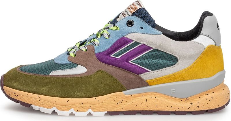 Floris van Bommel - De Treener SFM-10154 - Lage Sneaker - Paars