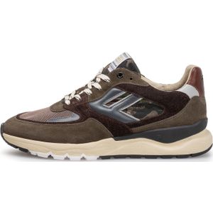 Floris van Bommel - Sfm-10154 DE Treener - Sneakers - Groen - Suède