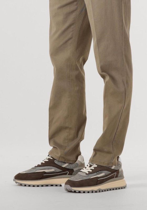 Floris van Bommel - De Gripper SFM-10172 - Lage Sneaker - Lichtgrijs - Wijdte G1/2