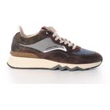 Floris van Bommel - DE ZAGER 05.26 - Lage sneakersVrije tijdsschoenenHeren sneakers - Kleur: Bruin - Maat: 38.5